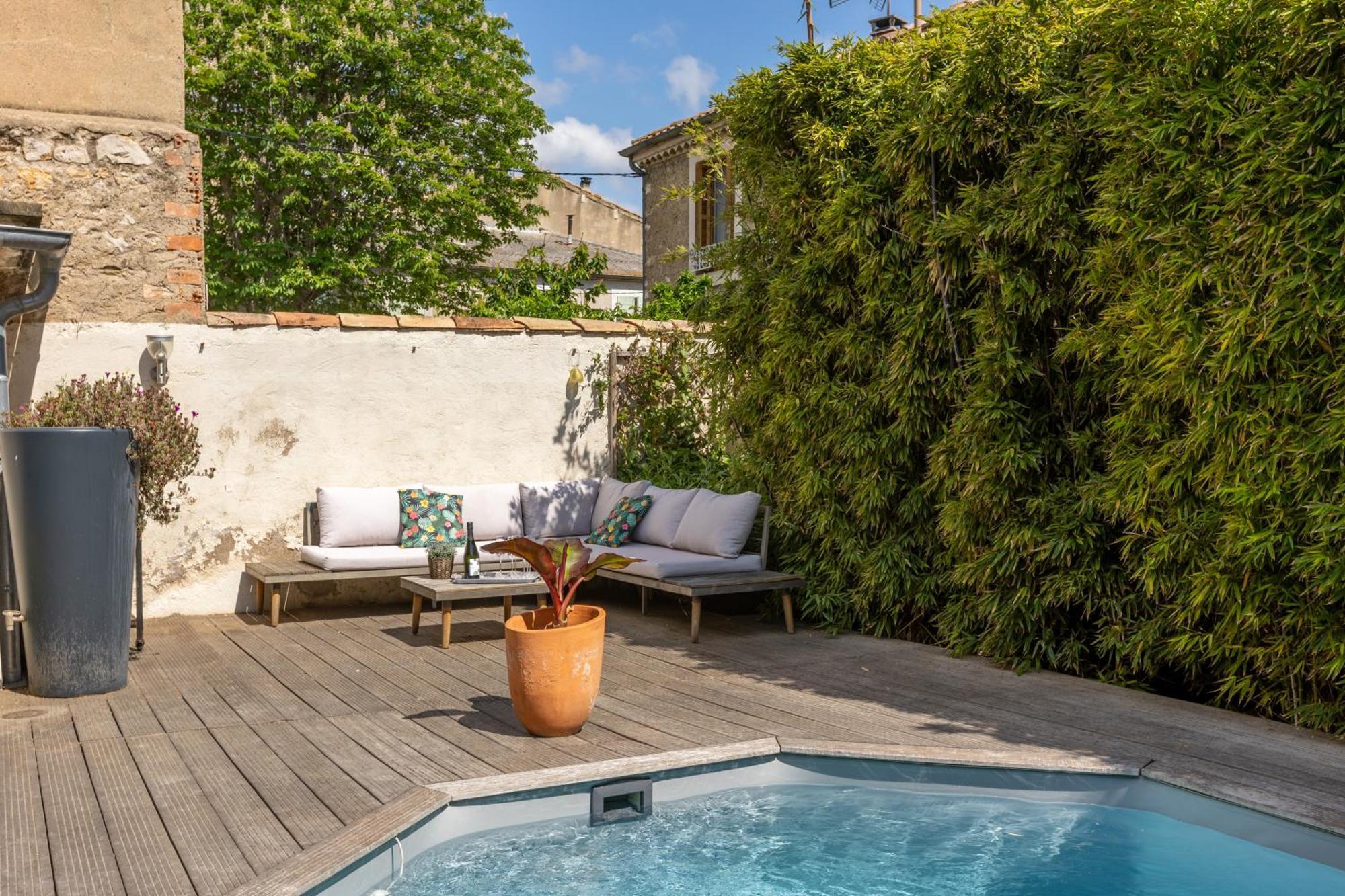 Maison De Vacances 8 A 15 Pers A Proximite Du Canal Du Midi Sallèles-dʼAude Exteriör bild
